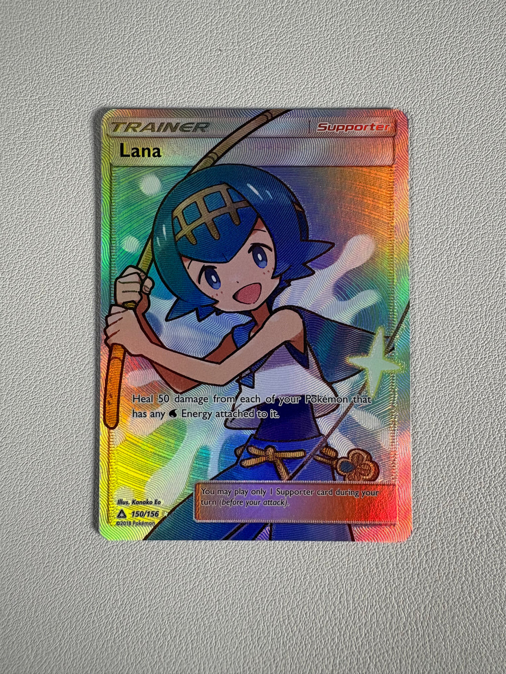 Lana Full Art Ultra Rare 150/156 Ultra Prism Holo Near Mint