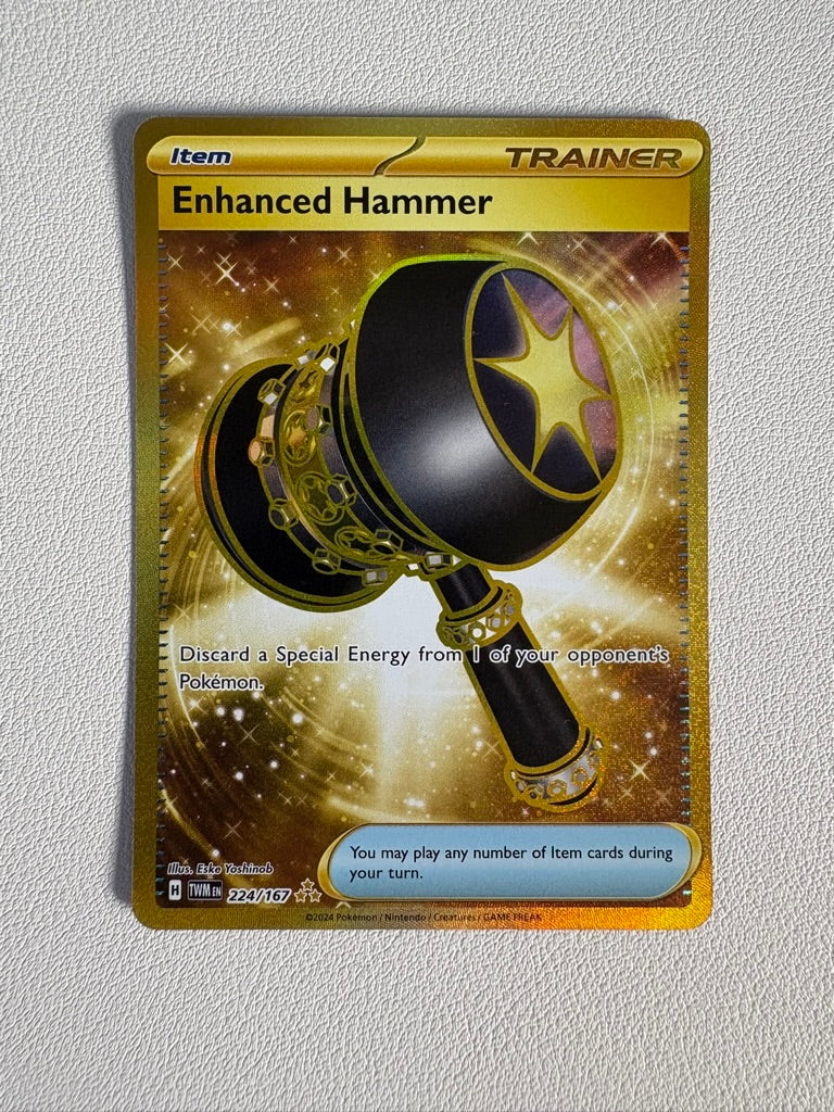 Enhanced Hammer Twilight Masquerade Holo Hyper Rare Card 224/167 Near Mint