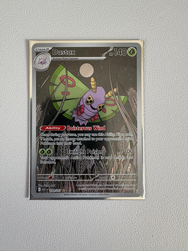 Dustox Illustration Rare Ascended Heroes 220/217 Near Mint