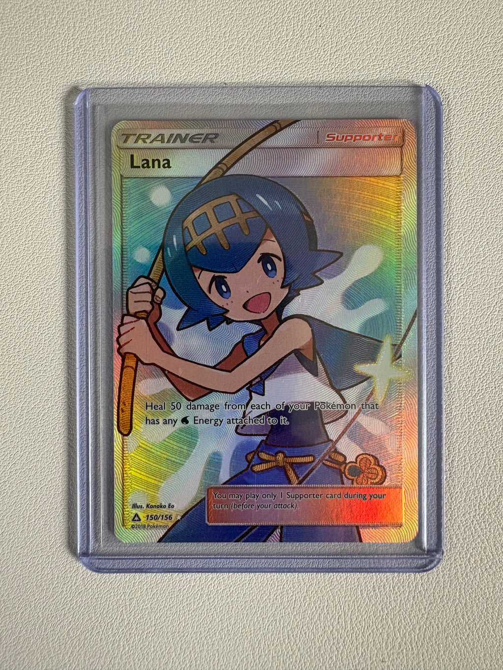 Lana Full Art Ultra Rare 150/156 Ultra Prism Holo Near Mint