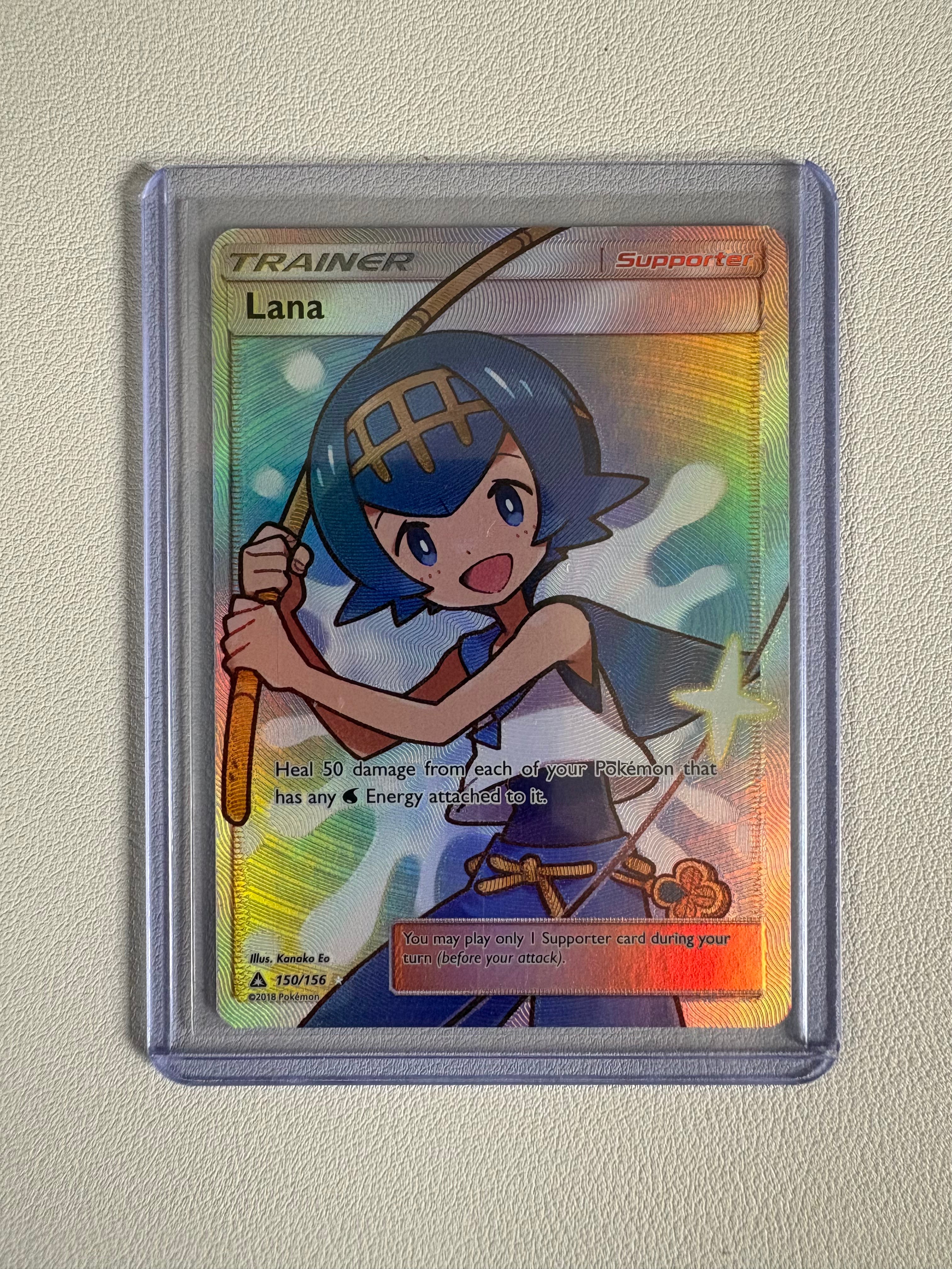 Lana Full Art Ultra Rare 150/156 Ultra Prism Holo Near Mint