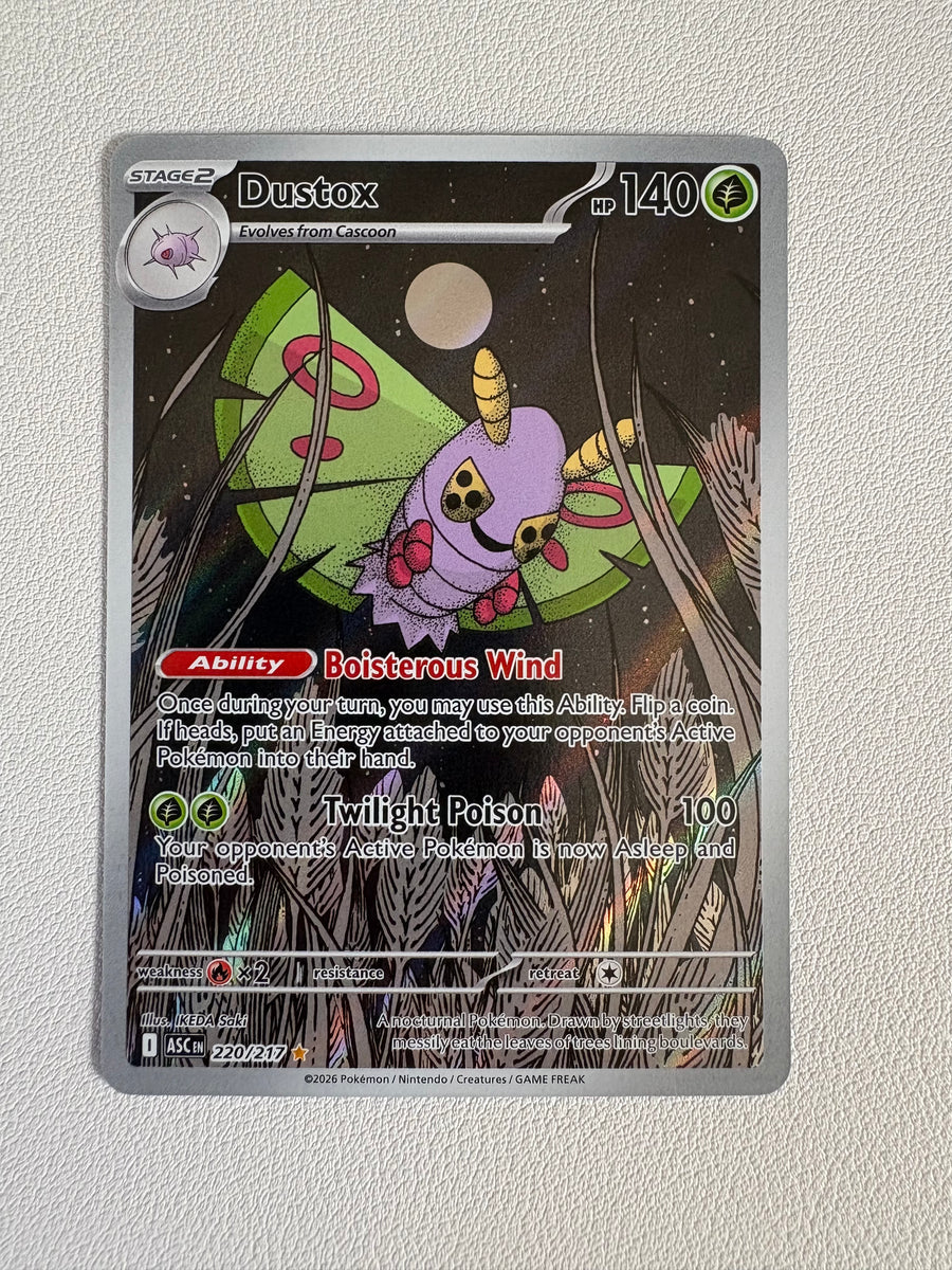 Dustox Illustration Rare Ascended Heroes 220/217 Near Mint