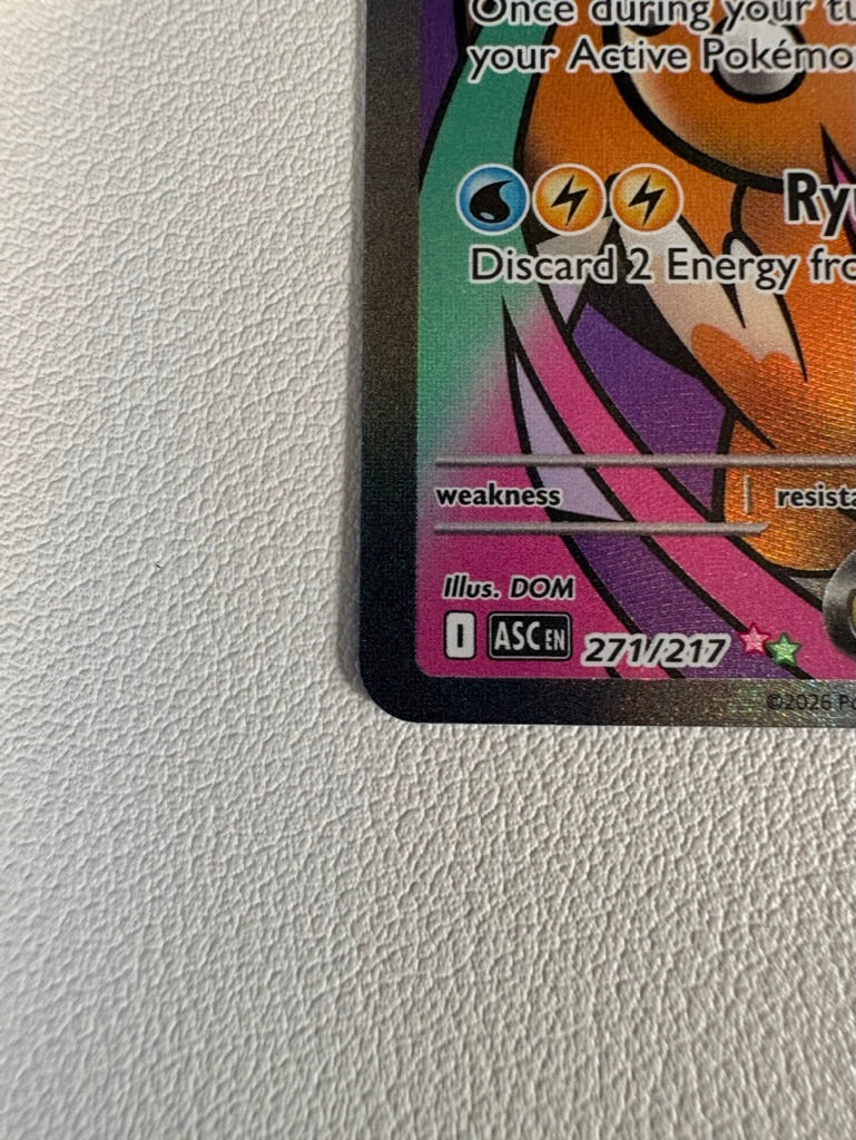 Mega Dragonite EX 271/217 Mega Attack Rare - Near Mint - Pack Fresh