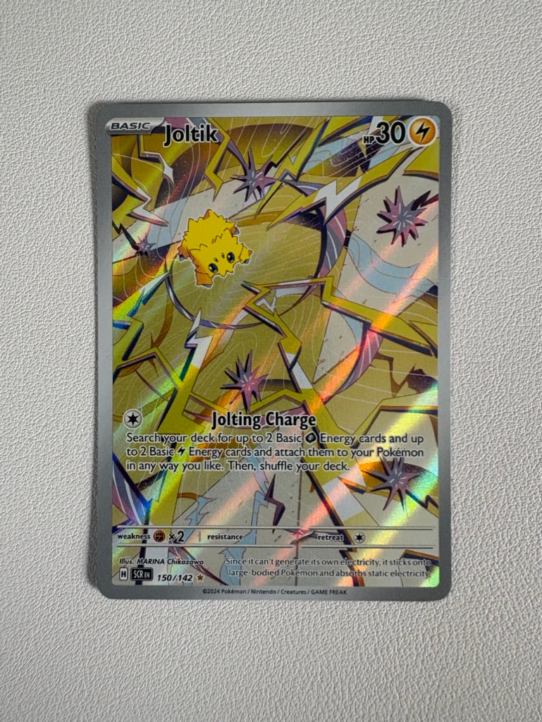Joltik Illustration Rare Stellar Crown 150/142 Near Mint