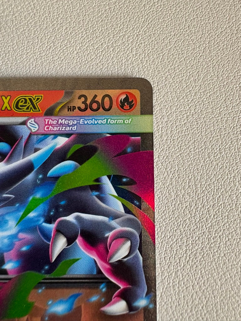 Mega Charizard Ex Phantasmal Flames Double Rare 013/094 Near Mint