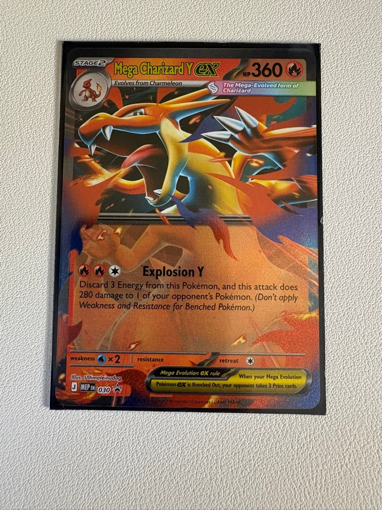 Charizard Y Ex Mega Evolutions Promo 030 Holofoil Near Mint