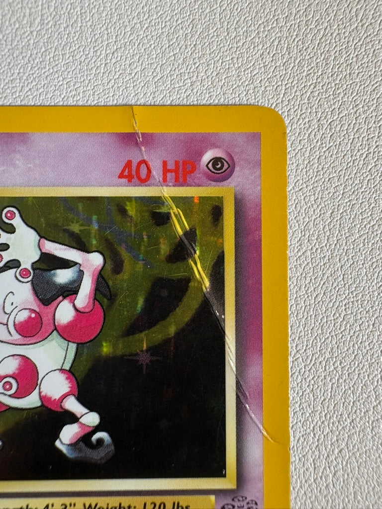 Mr. Mime Jungle Holo Card 6/64 Unlimited Rare MP/HP Condition