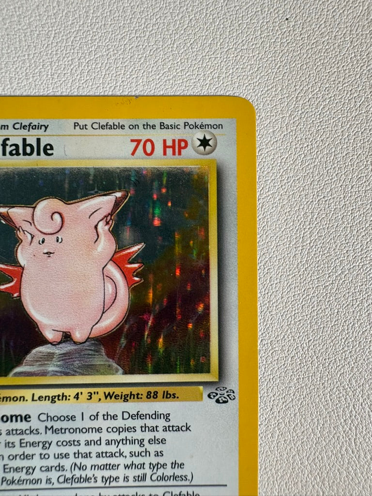 Clefable Jungle Card 17/64 Holo Rare WOTC 1999 NM/LP
